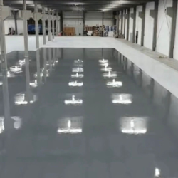 Epoxy floor installation