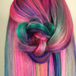 Hair Extension Coloring