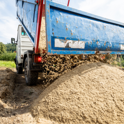 Delivery of Sand and gravel up to 10,000 pounds