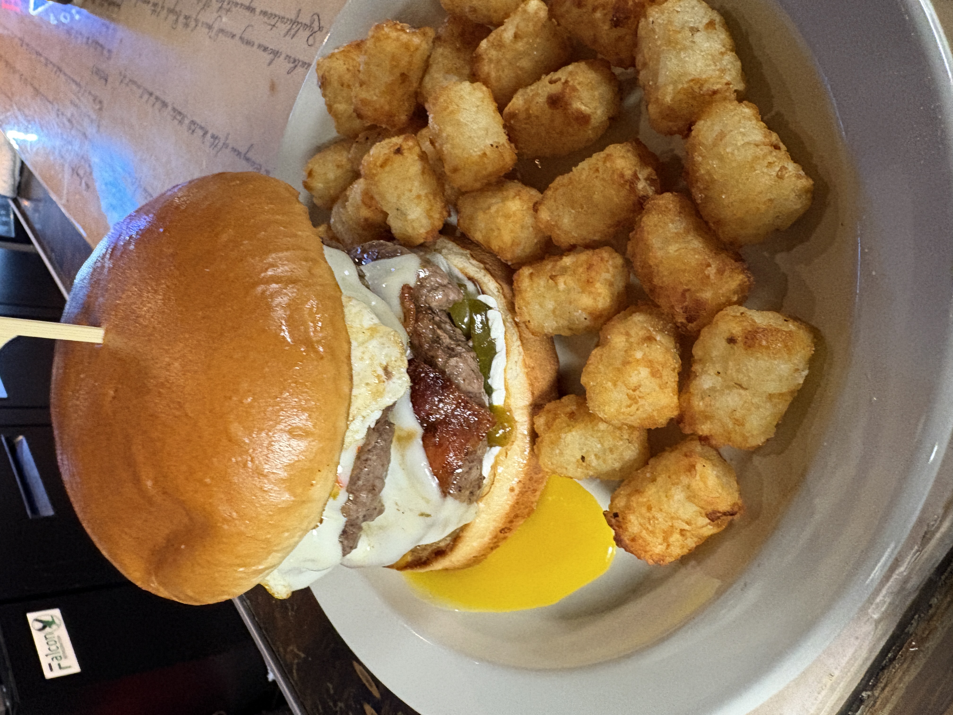 Farmer Down burger