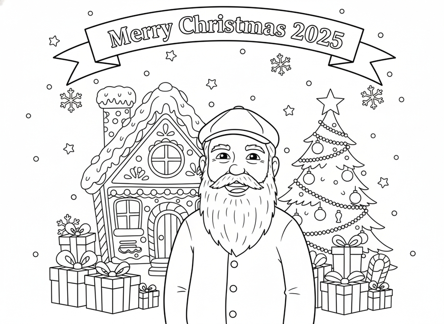 Custom Coloring Page Booth (On-the-Spot)