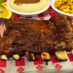 Mesquite Smoked BBQ Pork Ribs