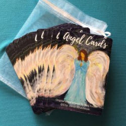 Affirmation Blue Angel Message Cards