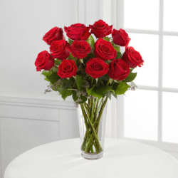 12 Long Stem Red Roses
