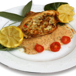 Crab Stuffed Chicken with Sauce Remoulade