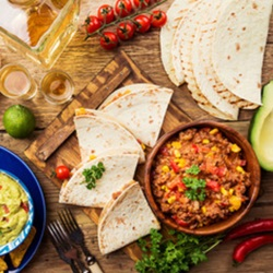Homemade Mexican-American cuisine
