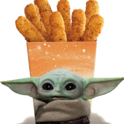 Grogu's Garlic Chicken Fries