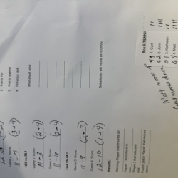 WEEK 3 Box assignments MAY 27