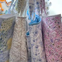Handmade Quilted Tote Bag