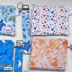 Handmade Quilted Keychain Wallet