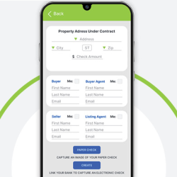 Earnest money deposit by ZOCCAM
