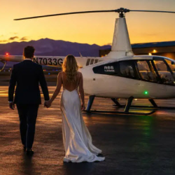 Helicopter Grand Entrance