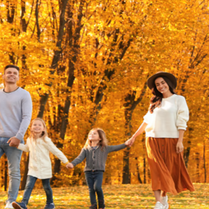 Family Fall Foliage