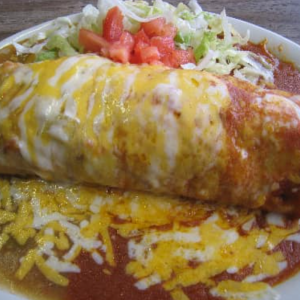 Smothered Breakfast Burrito