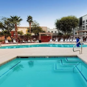 Outdoor Pool and Hot Tub