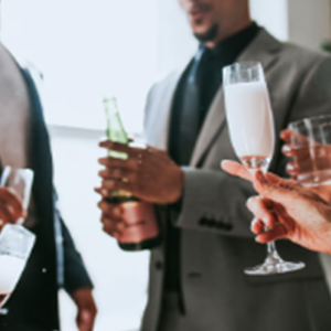 UPSCALE NETWORKING SEND-OFF MIXER