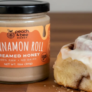 Cinnamon Roll Creamed Honey