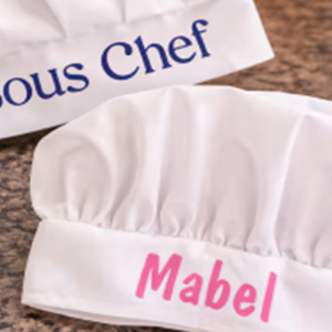 Personalized Kids' Chef Hats