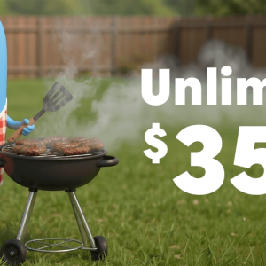 Single Unlimited Line for $35/mo.
