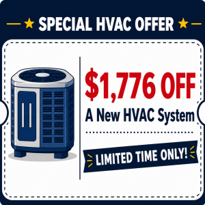 $1,776 Off a New HVAC System