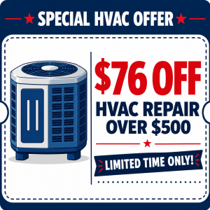 $76 Off HVAC Repair Over $500