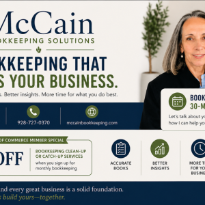 50% OFF bookkeeping clean-up or catch-up services