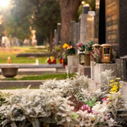 Cemetery flower delivery