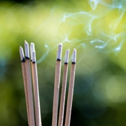 Incense burning