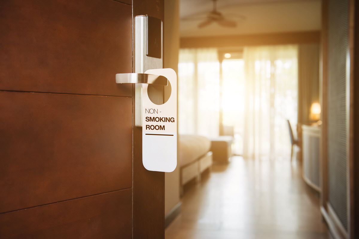 Non-smoking rooms