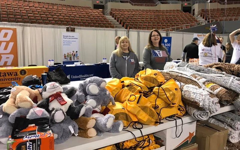 Gathering and Distributing Donations