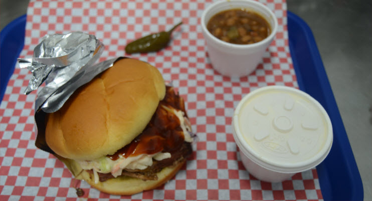 Hassayampa Pulled Pork Sandwich