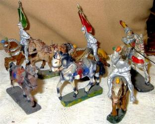 Antique Knight & Calvary Horseman