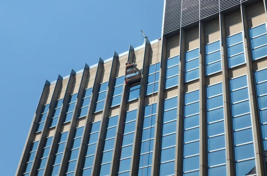 Cleans windows and frames