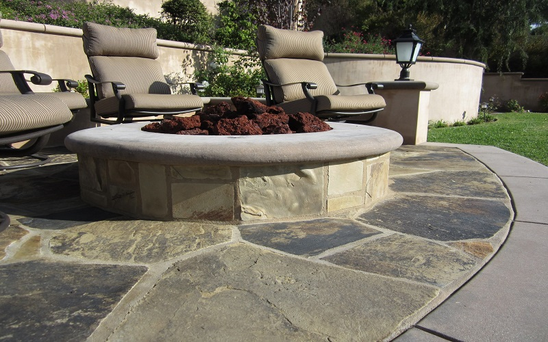 Washed concrete