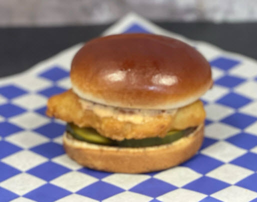 Beer Battered Cod Sandwich