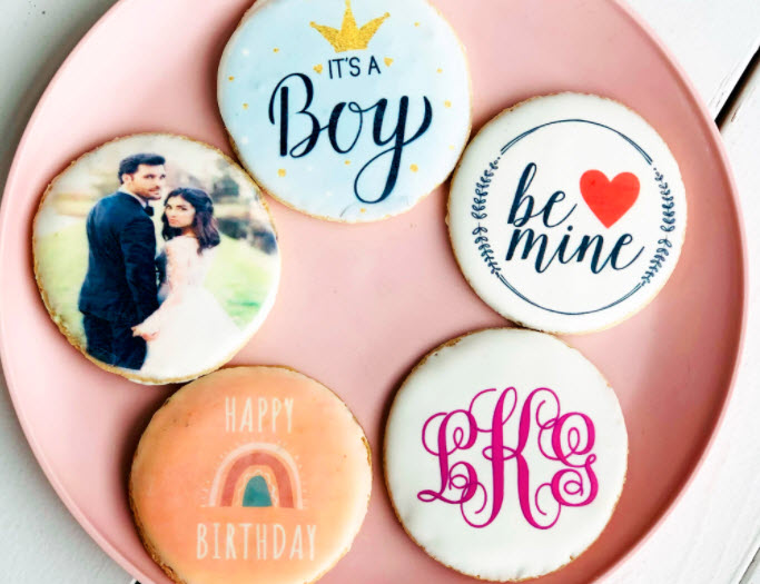 Custom Printed Sugar Cookies