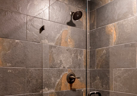 Beautiful custom tile showers