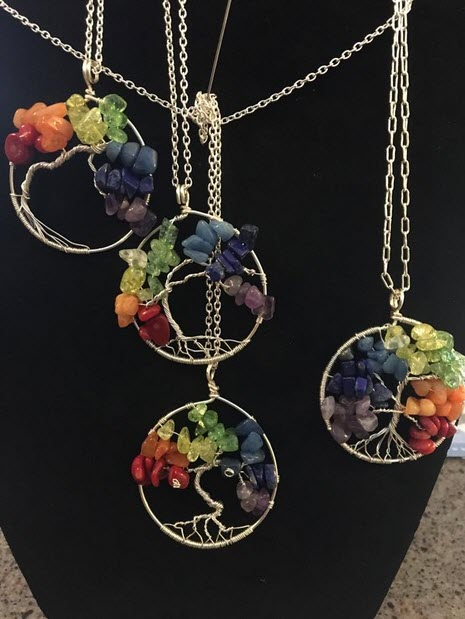 Hand Crafted Copper Stone Jewlery