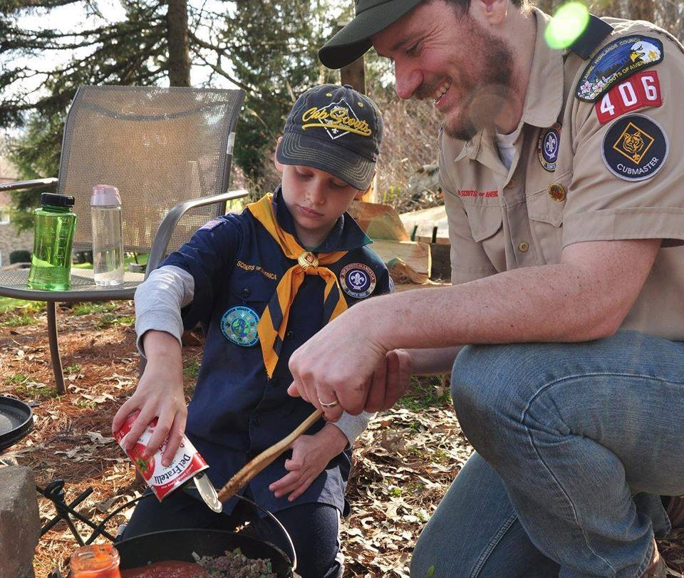 CUB SCOUT CAMPING 
