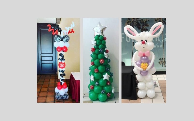 Balloon Column Toppers
