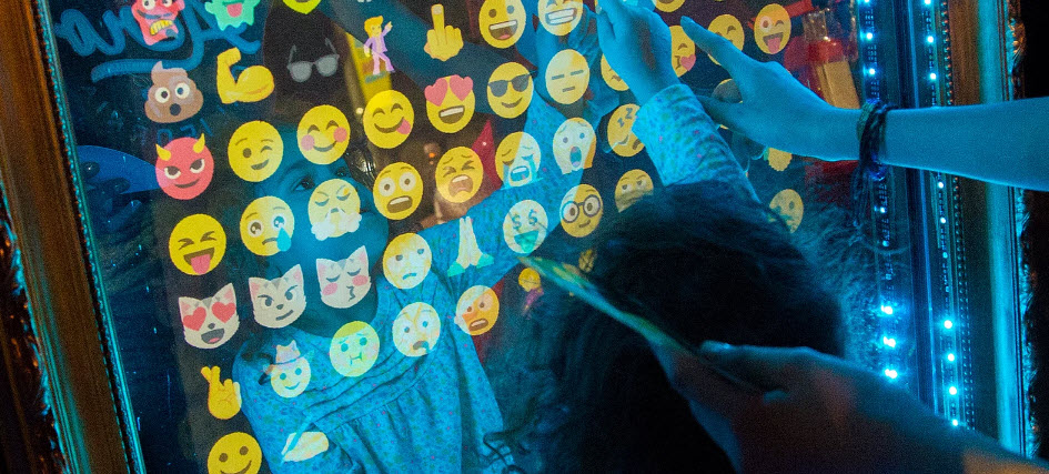 Colorful Emoji Stamps