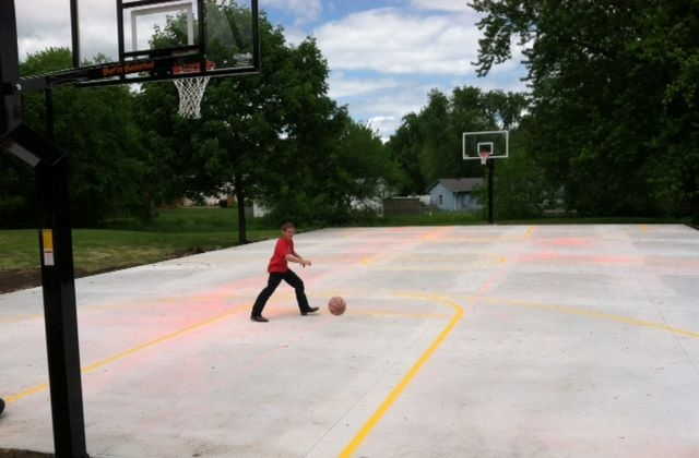 Basketball court