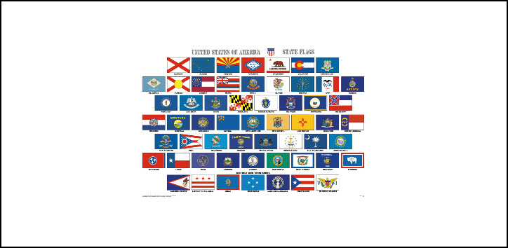  US States & Territories 