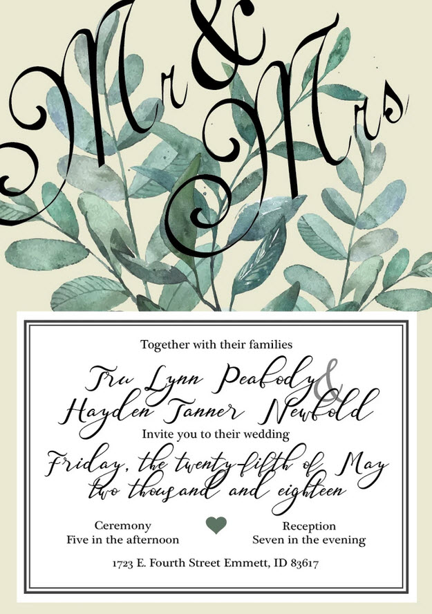 Wedding Invitation