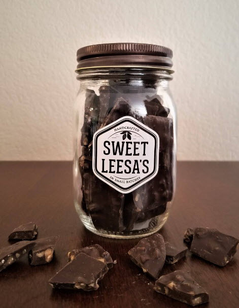 Dark Chocolate Toffee Bark