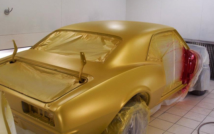 Repainted it for free