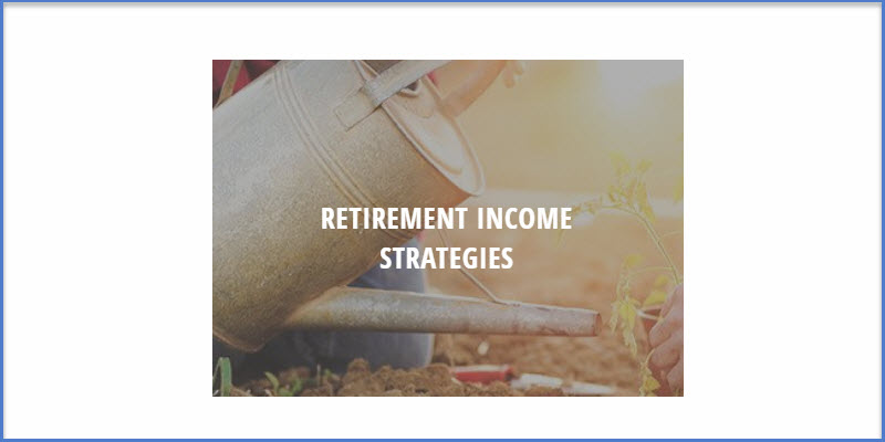 RETIREMENT INCOME STRATEGIES