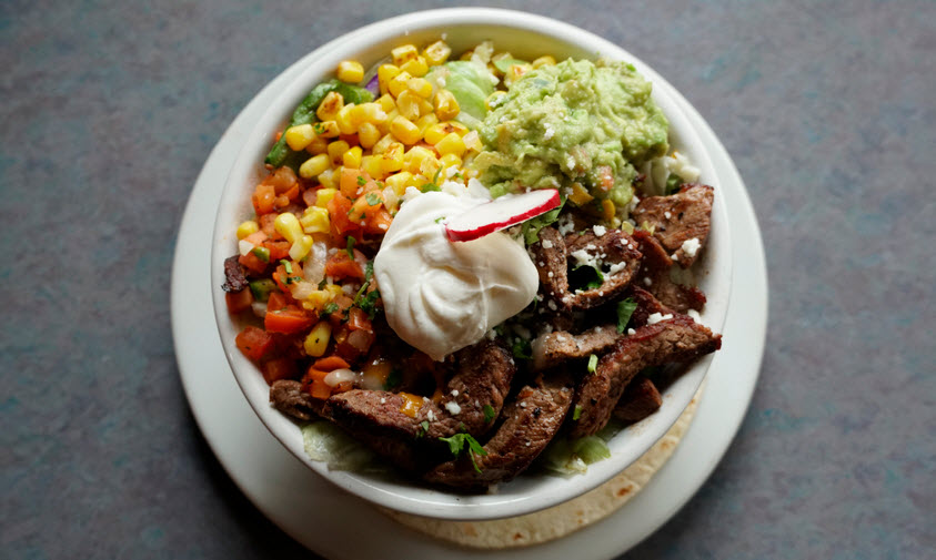 Salads, Soups & Fajitas