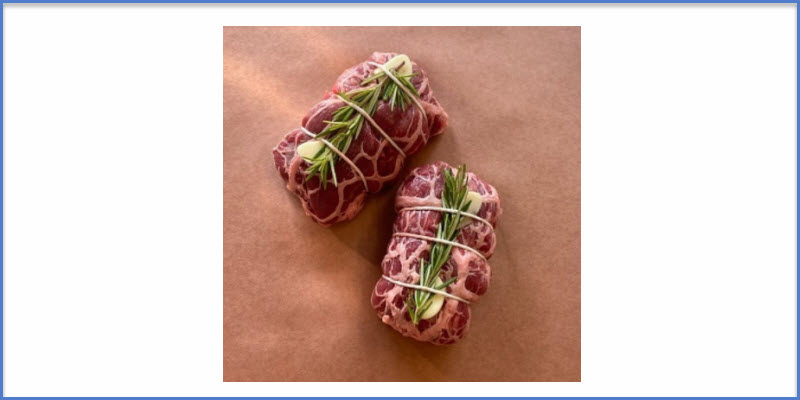 Caul Fat wrapped Beef Tenderloin