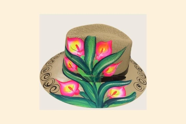 Mexican Hand Painted Hats